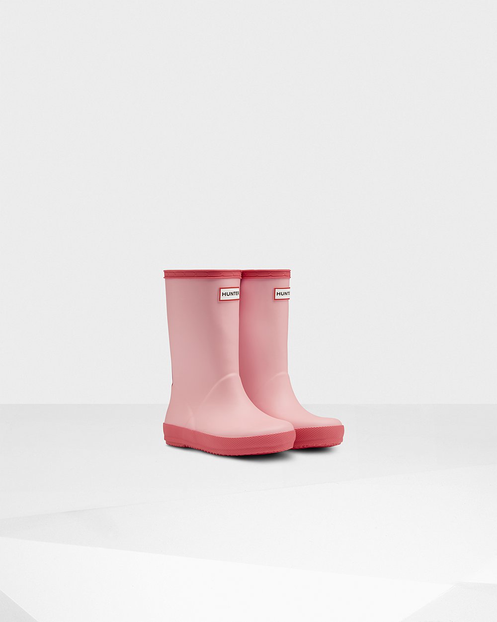 Galochas Hunter Criança Rosa - Original First Classic - 37VECAYLO